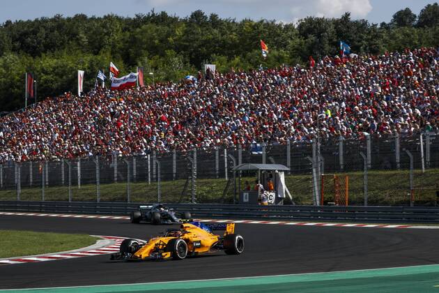 Motorsports: FIA Formula One World Championship WM Weltmeisterschaft 2018, Grand Prix of Hungary, 2 Stoffel Vandoorne (BEL, McLaren F1 Team), Budapest Hungary