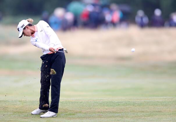 Golf - 2018 Ricoh Women™s British Open - Friday, Second Round Lydia Ko of New Zealand at Royal Lytham & St Annes. COLORSPORT LYNNE CAMERON 