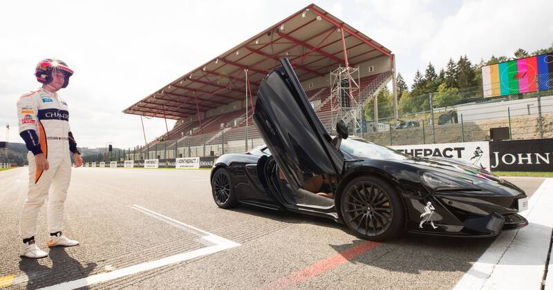 McLaren s Belgian driver Stoffel Vandoorne pictured during preparations ahead of the Spa-Francorchamps Formula One Grand Prix of Belgium race, in Spa-Francorchamps, Thursday 23 August 2018. BENOITxDOPPAGNE x05411297x