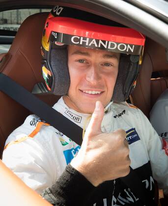 McLaren s Belgian driver Stoffel Vandoorne pictured during preparations ahead of the Spa-Francorchamps Formula One Grand Prix of Belgium race, in Spa-Francorchamps, Thursday 23 August 2018. BENOITxDOPPAGNE  x05411294x