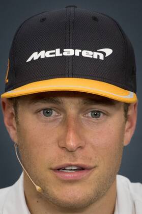 McLaren s Belgian driver Stoffel Vandoorne pictured during a press conference PK Pressekonferenz part of preparations ahead of the Spa-Francorchamps Formula One Grand Prix of Belgium race, in Spa-Francorchamps, Thursday 23 August 2018. BENOITxDOPPAGNE  x05411513x