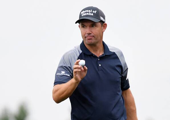 Golfer Padraig Harrington is seen during the Czech Masters golf tournament within the European Tour, in Vysoky Ujezd, Czech Republic, on August 24, 2018. (CTKxPhoto RomanxVondrous) CTKPhotoP201808240564701  vnd 3