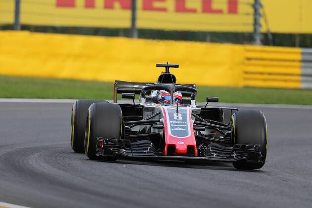 Romain Grosjean Haas F1 Team formula 1 GP Belgium in Spa 24 08 2018 Photo mspb Jean Petin Romain Grosjean formula 1 GP Belgium 2018