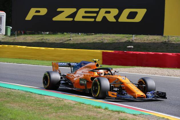 Stoffel Vandoorne McLaren Renault Formula 1 GP Belgium at Spa 24 08 2018 Photo mspb Jean Petin Stoffel Vandoorne formula 1 GP Belgium 2018