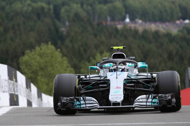 Valtteri Bottas Mercedes Grand Prix Formula 1 GP Belgium at Spa 24 08 2018 Photo mspb Jean Petin Valtteri Bottas Formula 1 GP Belgium 2018