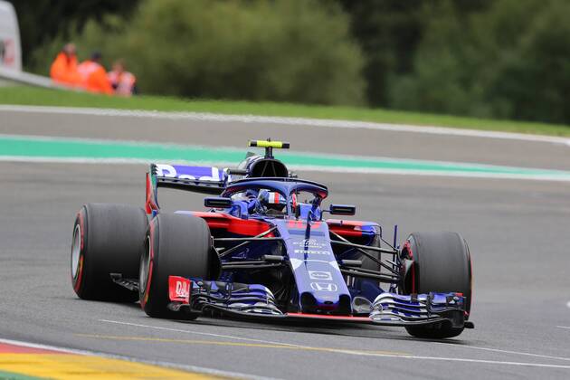 Pierre Gasly Scuderia Toro Rosso Formula 1 GP Belgium at Spa 24 08 2018 Photo mspb Jean Petin Pierre Gasly Formula 1 GP Belgium 2018