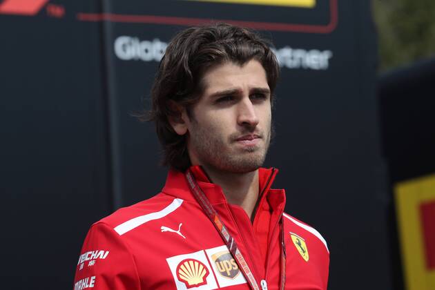 Photo4 LaPresse 25 08 2018 Spa - Francorchamps, Belgium Grand Prix Formula One Belgium 2018 In the pic: Antonio Giovinazzi (ITA) Test Driver Ferrari  Copyright: xPhoto4 LaPressex
