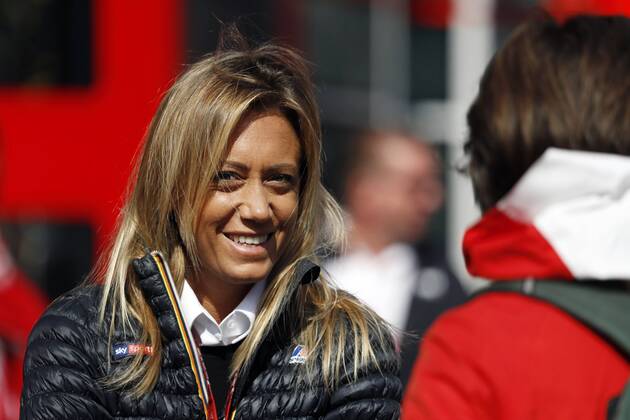 Photo4 LaPresse 25 08 2018 Spa - Francorchamps, Belgium Grand Prix Formula One Belgium 2018 In the pic: Mara Sangiorgio (ITA), Sky TV  Copyright: xPhoto4 LaPressex