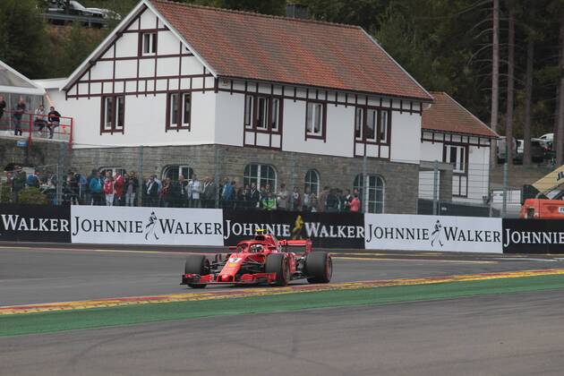 Photo4 LaPresse 25 08 2018 Spa - Francorchamps, Belgium Grand Prix Formula One Belgium 2018 In the pic: Kimi Raikkonen (FIN) Scuderia Ferrari SF71H  Copyright: xPhoto4 LaPressex