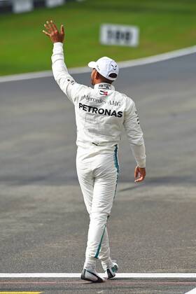 xekx 24 08 26 08 2018 FIA Formula 1 Championship Grand Prix of Belgium 2018 Grand Prix Belgium GP Belgian Pictured Pole Position 1 Place Lewis Hamilton GBR 44 Mercedes AMG Petronas Motorsport Spa Francochamps Belgium eel-fotografie Eberhard Krieger