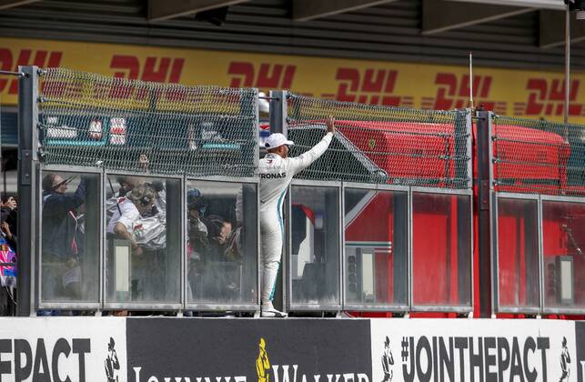 Motorsports: FIA Formula One World Championship WM Weltmeisterschaft 2018, Grand Prix of Belgium, 44 Lewis Hamilton (GBR, Mercedes AMG Petronas Motorsport), Spa-Francorchamps Belgium