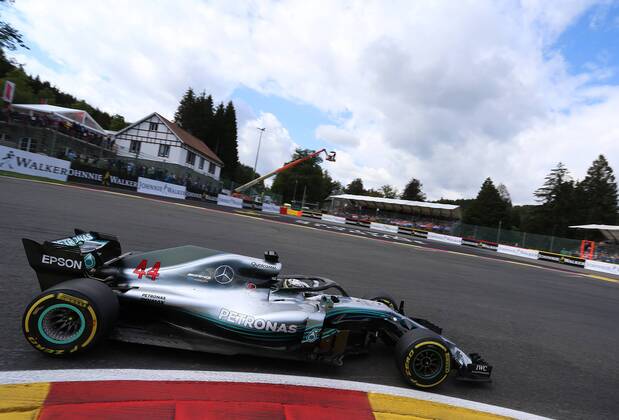 Lewis Hamilton Mercedes Grand Prix Formula 1 GP Belgium at Spa 25 08 2018 Photo mspb Jean Petin Lewis Hamilton Formula 1 GP Belgium 2018