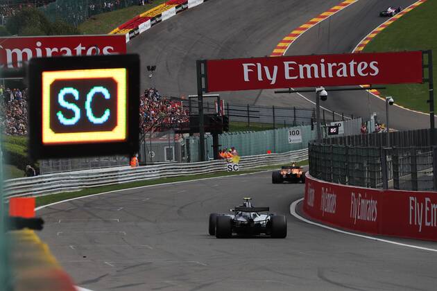 Photo4 LaPresse 26 08 2018 Spa - Francorchamps, Belgium Grand Prix Formula One Belgium 2018 In the pic: Valtteri Bottas (FIN) Mercedes AMG F1 W09  Copyright: xPhoto4 LaPressex
