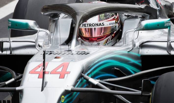Mercedes British driver Lewis Hamilton pictured during the Spa-Francorchamps Formula One Grand Prix of Belgium race, in Spa-Francorchamps, Sunday 26 August 2018. BENOITxDOPPAGNE x05414446x