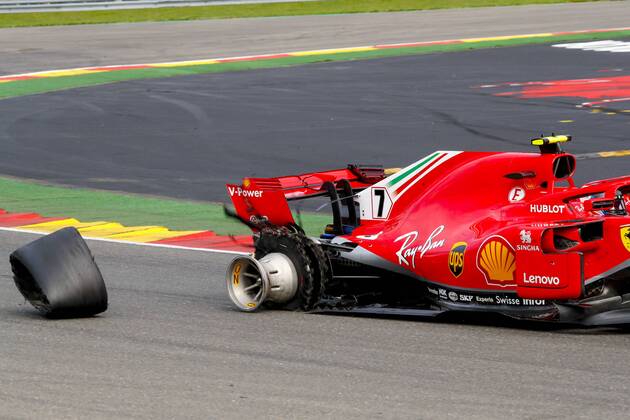 Motorsports: FIA Formula One World Championship WM Weltmeisterschaft 2018, Grand Prix of Belgium, 7 Kimi Raikkonen (FIN, Scuderia Ferrari), Spa-Francorchamps Belgium
