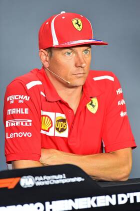 xekx 31 08 02 09 2018 FIA Formula 1 Championship Formula 1 Grand Prix of Italy 2018 GP Italia Monza Pictured Kimi Raikkonen FIN 7 Scuderia Ferrari Monza Italy eel-fotografie Eberhard Krieger