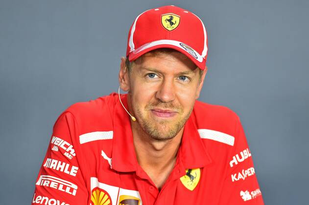 xekx 31 08 02 09 2018 FIA Formula 1 Championship Formula 1 Grand Prix of Italy 2018 GP Italia Monza Pictured here Sebastian Vettel GER 5 Scuderia Ferrari Monza Italy eel-fotografie Eberhard Krieger
