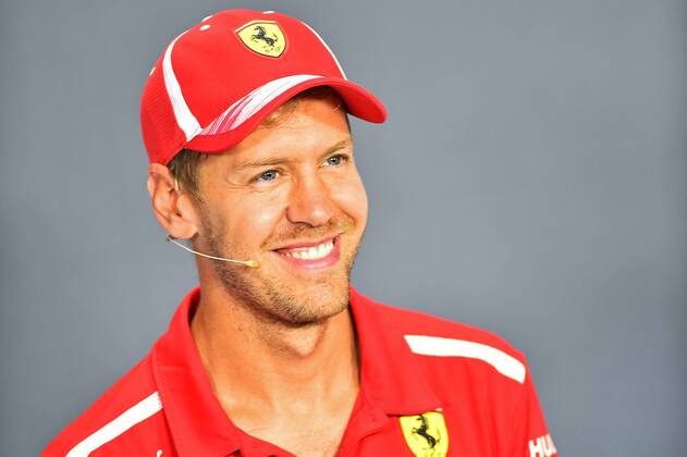 xekx 31 08 02 09 2018 FIA Formula 1 Championship Formula 1 Grand Prix of Italy 2018 GP Italia Monza Pictured here Sebastian Vettel GER 5 Scuderia Ferrari Monza Italy eel-fotografie Eberhard Krieger
