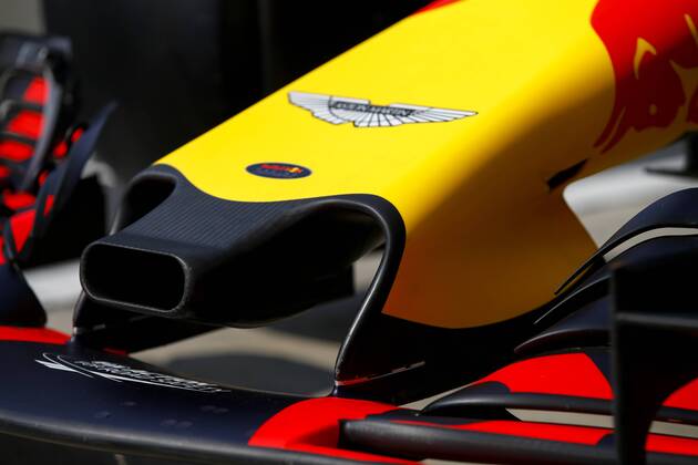 Motorsports: FIA Formula One World Championship WM Weltmeisterschaft 2018, Grand Prix of Italy, Technical detail of Aston Martin Red Bull Racing Monza Italy