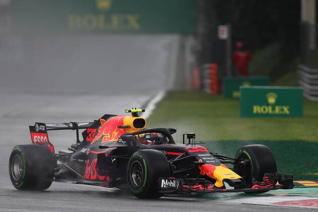 Max Verstappen Aston Martin RedBull Racing Monza 31-08-2018 GP Italia Formula 1 Championship 2018 Foto Federico Basile Insidefoto federicoxbasile