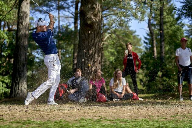 Made in Denmark European Tour Made In Denmark . European Tour. Round 4 Bradley Dredge United Kingdom Made in Denmark, at Silkeborg Golf Club, Sunday, September 2nd 2018. Danmark 