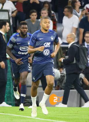 Kylian Mbappe France France 06 09 2018 Germany vs France Allianz Arena Munich UEFA Nations League 1 Gameday