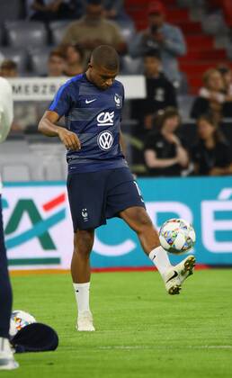 Kylian Mbappe France France 06 09 2018 Germany vs France Allianz Arena Munich UEFA Nations League 1 Gameday