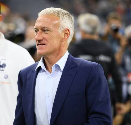 National coach Didier Deschamps France France 06 09 2018 Germany vs France Allianz Arena Munich UEFA Nations League 1 Gameday