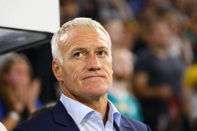 National coach Didier Deschamps France France 06 09 2018 Germany vs France Allianz Arena Munich UEFA Nations League 1 Gameday