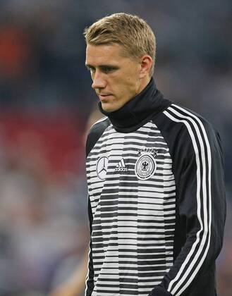 SOCCER - UEFA NL, GER vs FRA MUNICH,GERMANY,06.SEP.18 - SOCCER - UEFA Nations League, Germany vs France, international match Länderspiel Image shows Nils Petersen (GER) during warm-up. GEPAxpictures xThomasxBachun