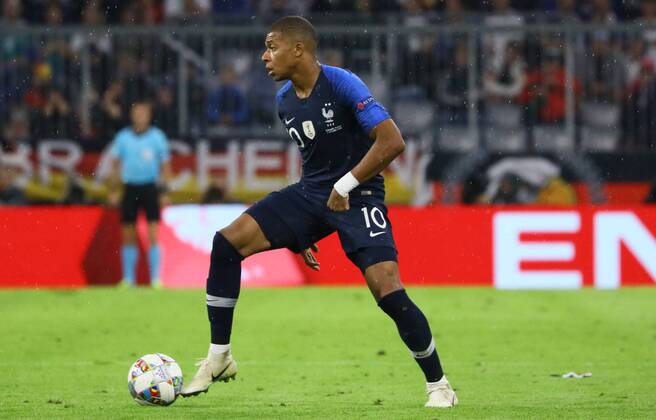 Kylian Mbappe France France 06 09 2018 Germany vs France Allianz Arena Munich UEFA Nations League 1 Gameday