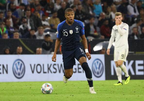 Kylian Mbappe France France 06 09 2018 Germany vs France Allianz Arena Munich UEFA Nations League 1 Gameday