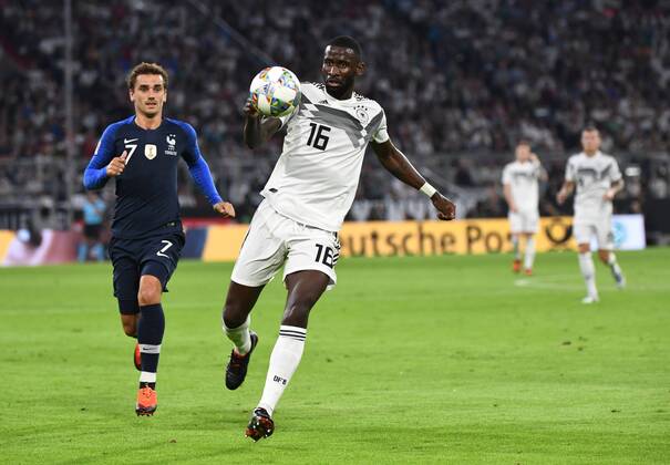 Soccer Men Season 2018 19 Nations League International Friendlies in München Germany France v l Antoine Griezmann France Antonio Rüdiger Germany 06 09 2018 Copyright: xMatthiasxKochx