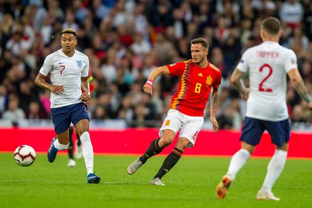 Inigo Martinez of Spain during the UEFA Nation League, Group 4, League A match between England and Spain at Wembley Stadium, London, England on 8 September 2018. Copyright: xSalvioxCalabresex 20960068