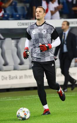 Goalkeeper Manuel Neuer Germany Germany 09 09 2018 Germany vs Peru Wirsol Arena Sinsheim Friendly Match DISCLAIMER DFB regulations prohibit any use of images as image sequences and or quasi video