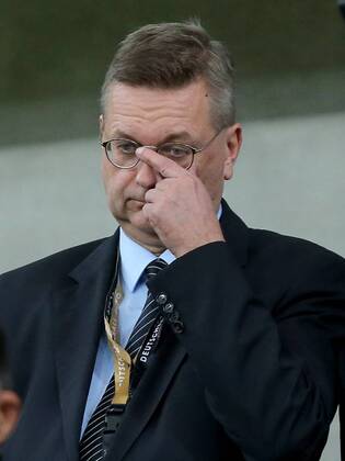 President Reinhard Grindel Germany Friendly Match Germany vs. Peru Friendly Match Germany vs. Peru 2018 19 Soccer 09 09 2018 Sinsheim Copyright: xEIBNER HarryxLangerx EP_HLR