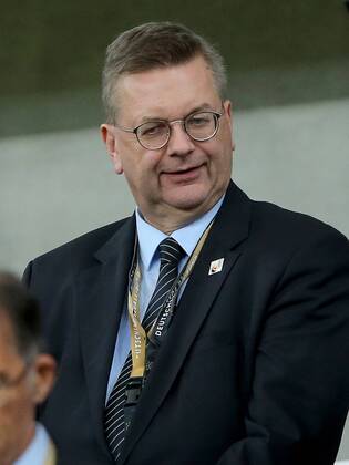 President Reinhard Grindel Germany Friendly Match Germany vs. Peru Friendly Match Germany vs. Peru 2018 19 Soccer 09 09 2018 Sinsheim Copyright: xEIBNER HarryxLangerx EP_HLR