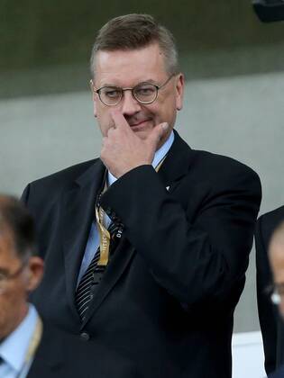 President Reinhard Grindel Germany Friendly Match Germany vs. Peru Friendly Match Germany vs. Peru 2018 19 Soccer 09 09 2018 Sinsheim Copyright: xEIBNER HarryxLangerx EP_HLR