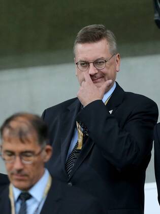 President Reinhard Grindel Germany Friendly Match Germany vs. Peru Friendly Match Germany vs. Peru 2018 19 Soccer 09 09 2018 Sinsheim Copyright: xEIBNER HarryxLangerx EP_HLR