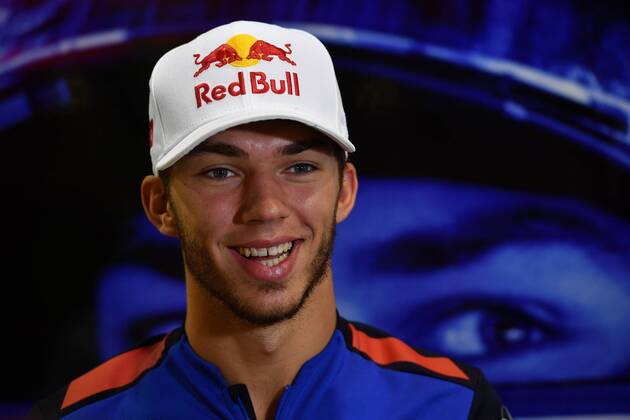 Pierre Gasly Scuderia Toro Rosso Formula 1 GP Singapore 13 09 2018 Photo mspb Jerry Andre Pierre Gasly Formula 1 GP Singapore 2018