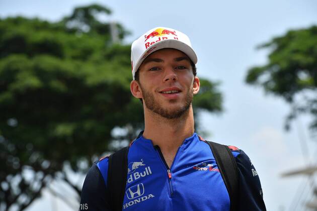 Pierre Gasly Scuderia Toro Rosso Formula 1 GP Singapore 14 09 2018 Photo mspb Jerry Andre Pierre Gasly Formula 1 GP Singapore 2018