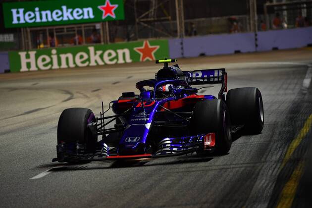 Pierre Gasly Scuderia Toro Rosso Formula 1 GP Singapore 14 09 2018 Photo mspb Jerry Andre Pierre Gasly Formula 1 GP Singapore 2018