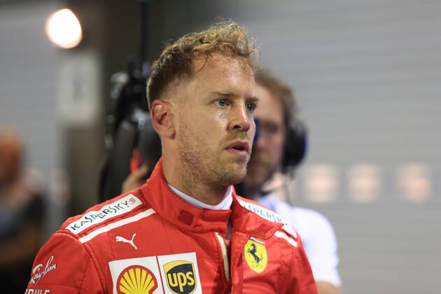 15th September 2018, Marina Bay Street Circuit, Singapore; Formula One Grand Prix of Singapore, Qualification; Scuderia Ferrari, Sebastian Vettel  ActionPlus12062527 Octane