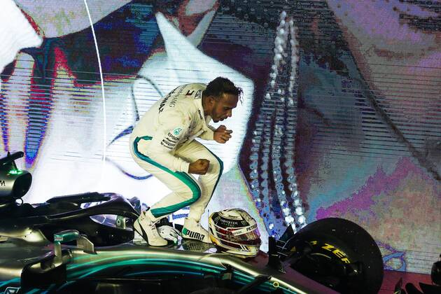 Motorsports: FIA Formula One World Championship WM Weltmeisterschaft 2018, Grand Prix of Singapore, 44 Lewis Hamilton (GBR, Mercedes AMG Petronas Motorsport), Singapore Singapore