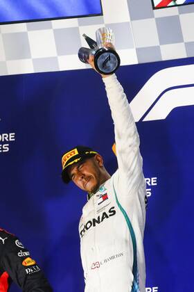 Motorsports: FIA Formula One World Championship WM Weltmeisterschaft 2018, Grand Prix of Singapore, 44 Lewis Hamilton (GBR, Mercedes AMG Petronas Motorsport), Singapore Singapore