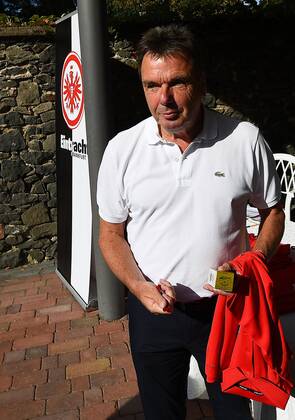 17 09 2018 xjhx Golf 13 Eintracht Frankfurt Open Golf Heribert Bruchhagen DFL DFB REGULATIONS PROHIBIT ANY USE OF PHOTOGRAPHS as IMAGE SEQUENCES and or QUASI VIDEO Hanau