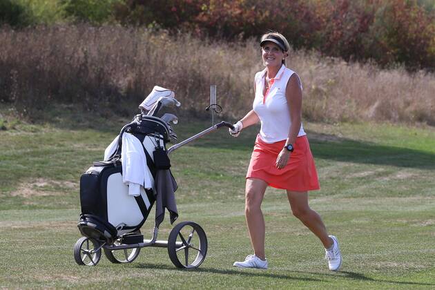 Daniela Dutt Wife of Chef Trainer Robin Dutt VfL Bochum 21 Stadler Golf Trophy 2018 Golf 11 06 2018 Stuttgart Baden Wuerttemberg Germany Copyright: xkolbert-press ChristianxKolbertx