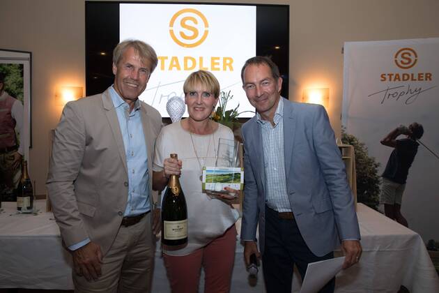 Winner Daniela Dutt Wife of Chef Trainer Robin Dutt VfL Bochum 21 Stadler Golf Trophy 2018 Golf 11 06 2018 Stuttgart Baden Wuerttemberg Germany Copyright: xkolbert-press ChristianxKolbertx