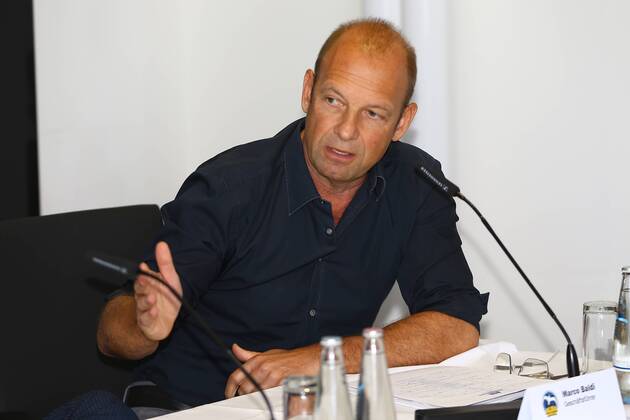 Basketball Men 1 Bundesliga Season 2018 19 Press Conference on the start of the season Managing Director Marco Baldi Alba Berlin 19 09 18 Copyright: xMichaelxHundtx xMatthiasxKochx