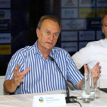 Basketball Men 1 Bundesliga Season 2018 19 Press Conference for the start of the season Head coach Aito Garcia Reneses Alba Berlin 19 09 18 Copyright: xMichaelxHundtx xMatthiasxKochx